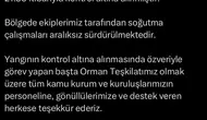 Biga’da tarım arazisinde başlayan yangın kontrol altına alındı