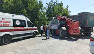 Samsun Bafra'da kavşak kazası 1 yaralı