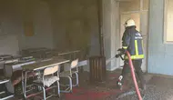 Çaldıran'daki Kur'an kursunda yangın paniği