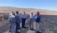 Elazığ’da 300 dönümlük arazi alevlere teslim oldu