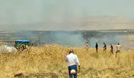 Mardin Derik’te alevler tarlalara yayıldı