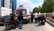 Ümraniye Şile Yolu üzerinde motosikletli polis kazası