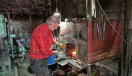 Adıyaman'da 600 derecelik ateşle 30 yıllık mesai
