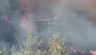 Kumluca'da orman yangını paniği Yazır Mahallesi boşaltılıyor