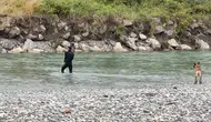 Kelkit Irmağı’nda kaybolan İlker için arama ekipleri sahaya döndü