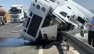 Silopi’de tanker kazası 25 yaşındaki sürücü hayatını kaybetti