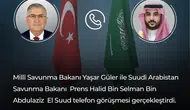 Milli Savunma Bakanı Güler Suudi mevkidaşıyla görüştü