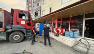 Düziçi’nde bir dükkan kül oldu