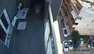 Antalya’da yanan motosikletini diğer araçlara zarar gelmesin diye sürükledi