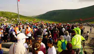 Damal’daki Atatürk silüeti bu yıl bulutlara yenik düştü