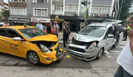 Samsun'da ani manevra kaza getirdi