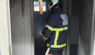 Antakya konteyner kentte korkutan yangın