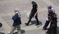 Samsun meydanında aşırı sıcak bir kişiyi bayılttı