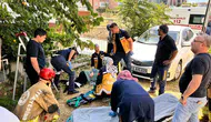 Manisa’da evinin bahçesindeki korkuluklar kabusa dönüştü