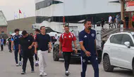 Erciyes kampındaki futbolcular Cuma namazında buluştu