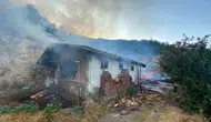 Kastamonu Kızılkese’de bir ev yandı orman alevlere teslim oldu
