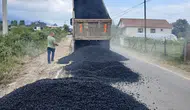Düzce Esenli’de yol çilesi bitiyor