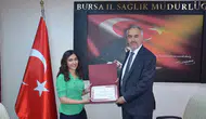 Bursa'da bir ebe erken teşhisle hayat kurtardı