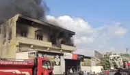 Gaziantep sanayi sitesinde korkutan yangın