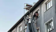 Burdur’da bir apartmanda mahsur kalan 6 kişi itfaiye ile kurtarıldı