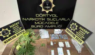 Dörtyol narkotik ekipleri zehir tacirlerine geçit vermedi