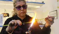 Denizli’de 1200 derecelik ateşle gelen sanat