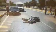 Patnos'ta direksiyon eğitmeni motosiklet kazasında ağır yaralandı