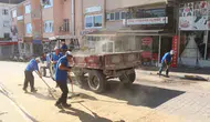 Bozdoğan sokaklarında toz mesaisi