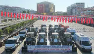 Aydın belediyesi 90 milyonluk yatırımla hizmet filosunu yeniledi