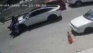 Kartal’da motosiklet ve otomobil kafa kafaya çarpıştı