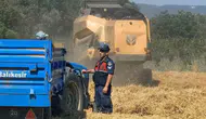 Jandarmadan hasat döneminde yangın denetimi