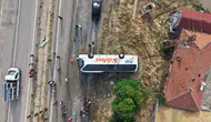Kırıkkale'de devrilen yolcu otobüsü Kayseri'ye acı haber getirdi