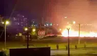 Diyarbakır'da otluk alanda çıkan yangın mahalleliyi sokağa döktü