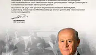 Bahçeli'den Lozan Antlaşması'nı sorgulayanlara sert tepki
