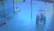 Osmaniye'de sürücüsüz traktör trafiği birbirine kattı