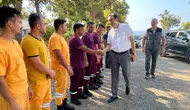 Bozyazı'da orman yangınlarına karşı teyakkuz hazırlığı
