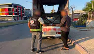 Mersin trafiğini tehlikeye atan sürücüye sosyal medya takibi