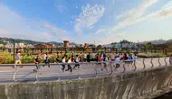 Rize’de büyük yarış öncesi ısınma turu atıldı
