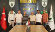 Muğlaspor tarihinin ilk golcüsü kulübe nostaljik bir ziyaret gerçekleştirdi