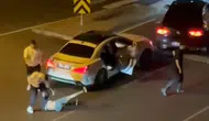Başakşehir’de trafikte terör estiren sürücülere ağır fatura