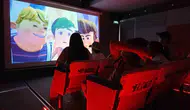 Kırıkkale çocukları dev ekranda sinema keyfiyle buluşturdu