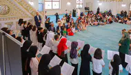 Bayburtlu çocuklar camide buluştu
