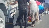 Kuşadası'nda beton mikseri dehşeti 1 ölü 1 yaralı