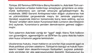 Türkiye Kıbrıs'taki askeri varlığına yönelik iddiaları yalanladı