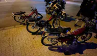 Karaman'da modifiyeli motosikletlere ağır fatura
