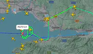 İstanbul semalarında fırtına paniği yaşandı