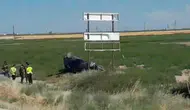 Konya yolunda direksiyon hakimiyetini kaybeden sürücü kaza yaptı