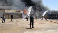 Kahramanmaraş Batı Çevre Yolu'nda iş yeri yangını