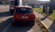 Elazığ’da iki aracın karıştığı kaza trafiği kilitledi