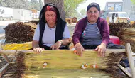 Maraş tarhanasının doğal kurutma sırrı naylon tehdidiyle karşı karşıya